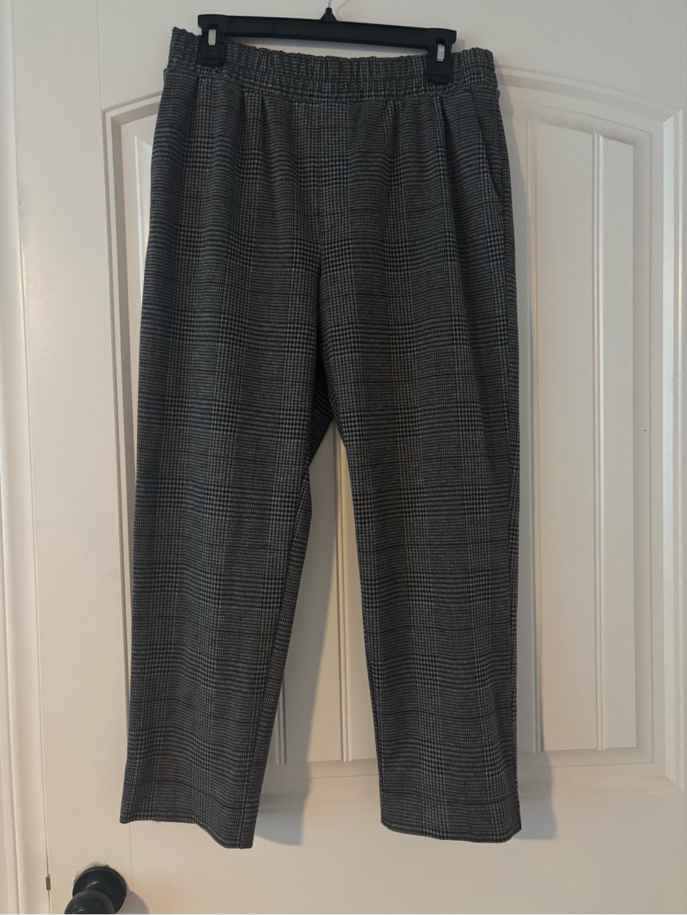 a new day Sz M Gray Glen Plaid Dress Pants